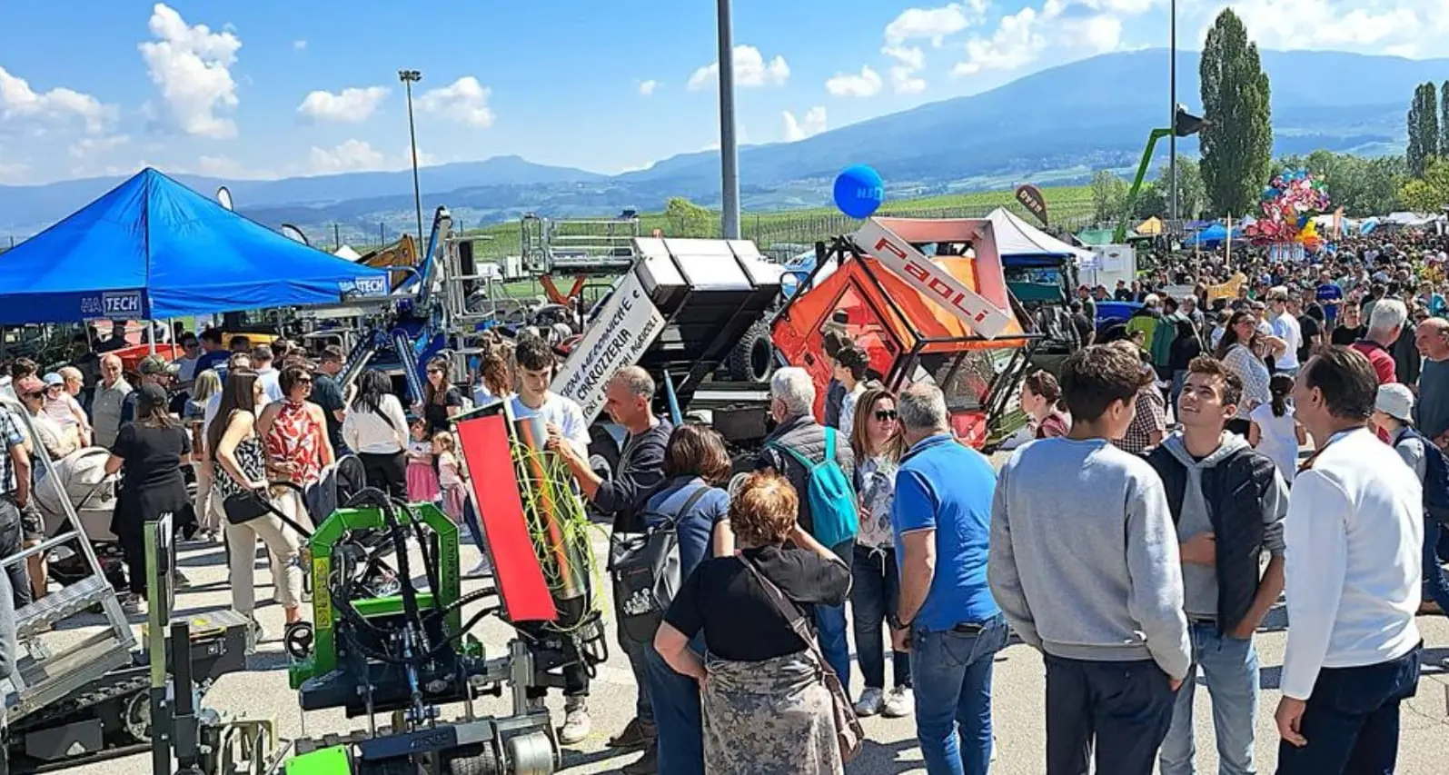 Con la Fiera di maggio prosegue la due giorni di festa a Cles