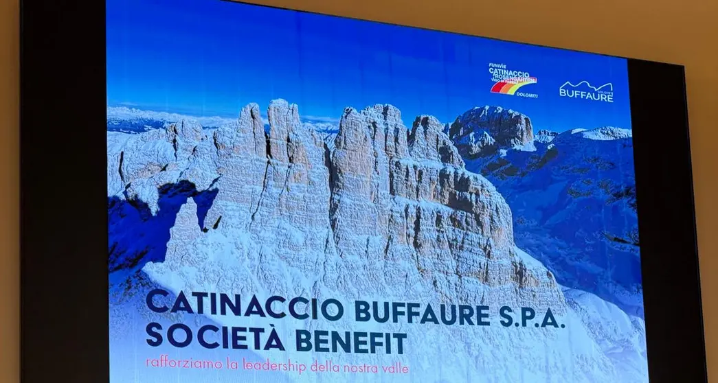 Impianti di risalita, nasce la Catinaccio Buffaure: nello statuto anche scopi sociali e ambientali