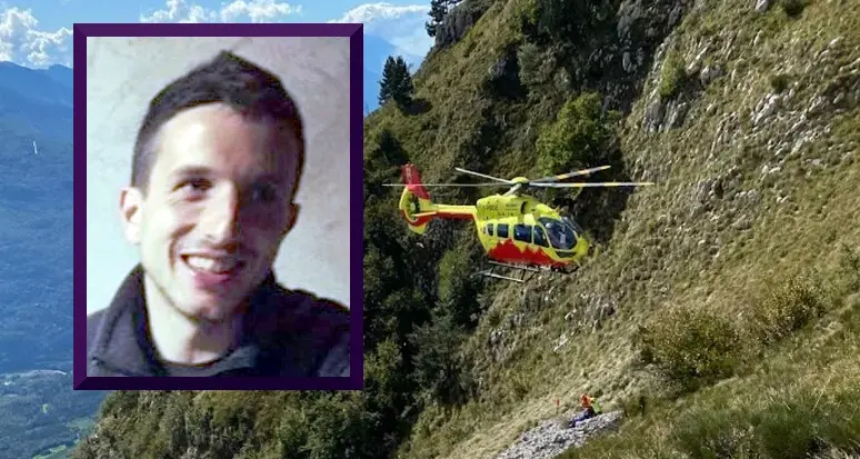 Dolore immenso per la morte di Davide Verones, precipitato in montagna