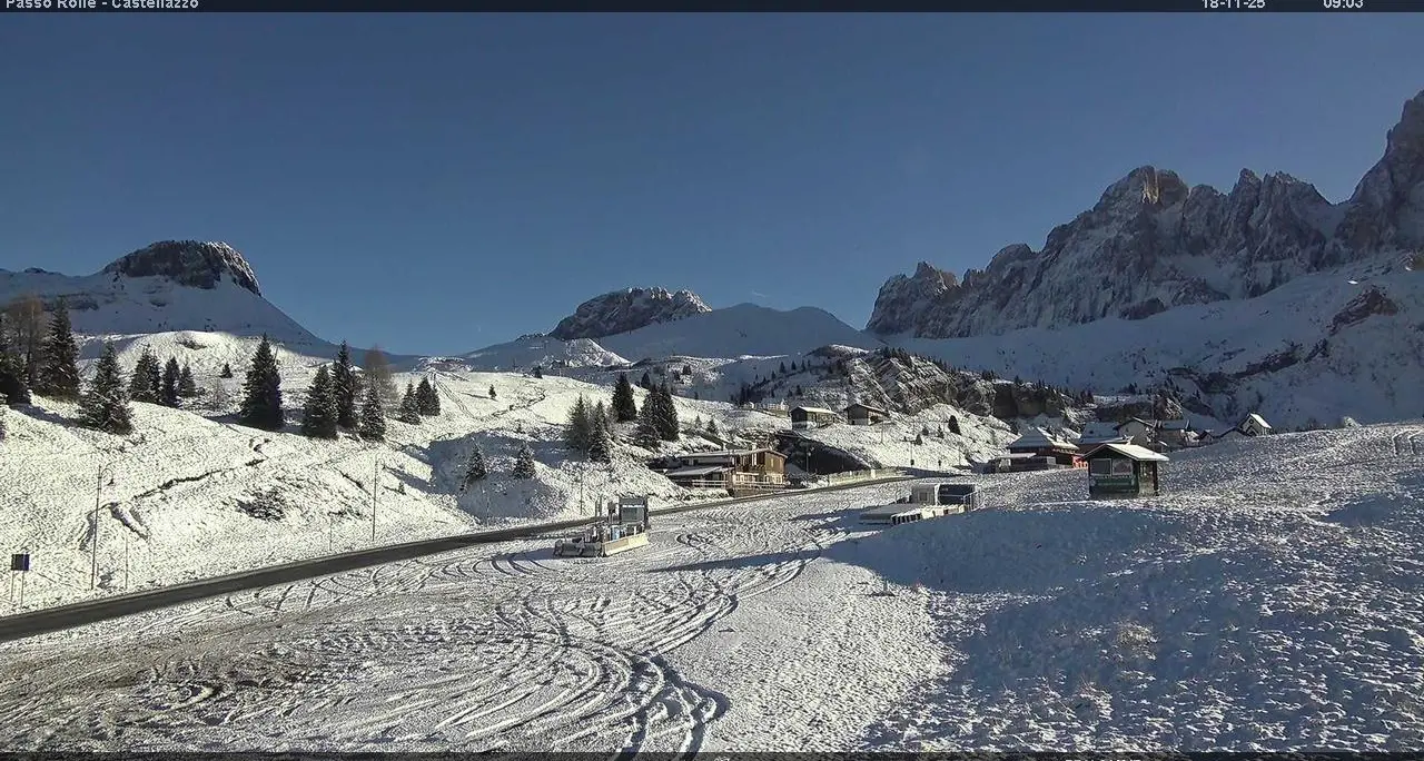 Cime e piste imbiancate, paesaggi da favola e tornerà la neve
