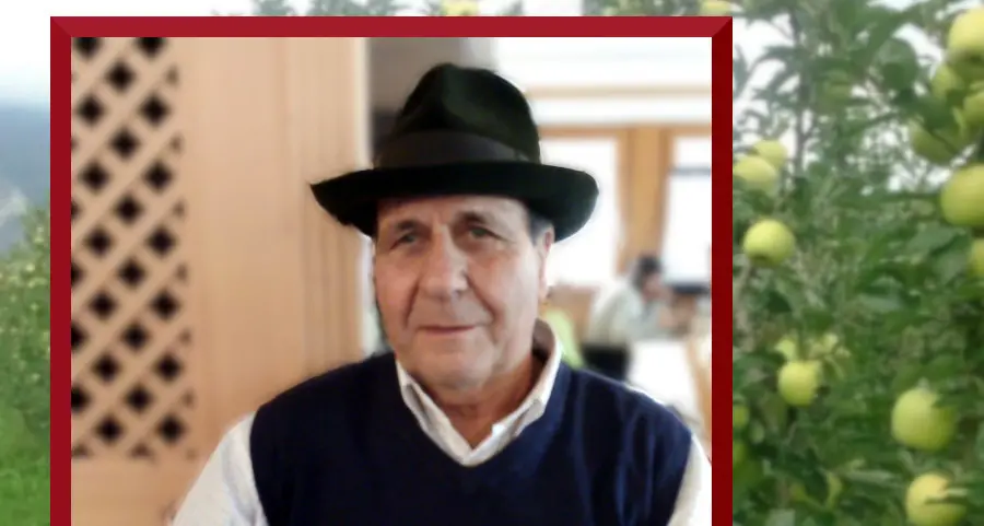 Luigi Pinamonti, 85 anni e una passione infinita per il mondo delle mele