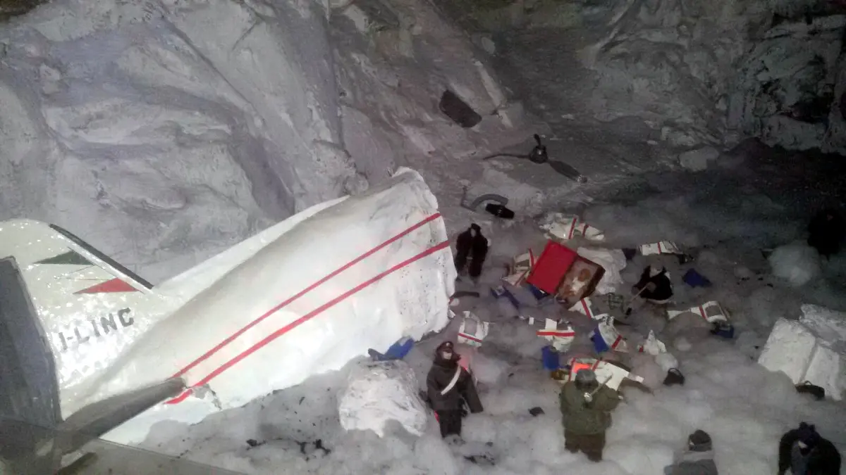 Ossana mostra dei presepi - tragedia aerea sul monte Giner