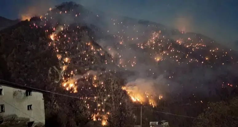 Siccità e alto rischio di incendi boschivi: attenzione ai fuochi d'artificio