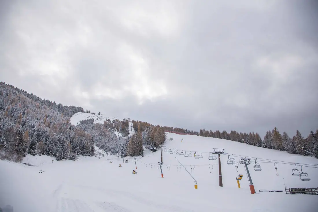 ROVERETO FOLGARIA ALPE CIMBRA IMPIANTI SCI PISTE PISTA NEVE INVERNO - L'Alpe Cimbra è pronta: sabato piste aperte