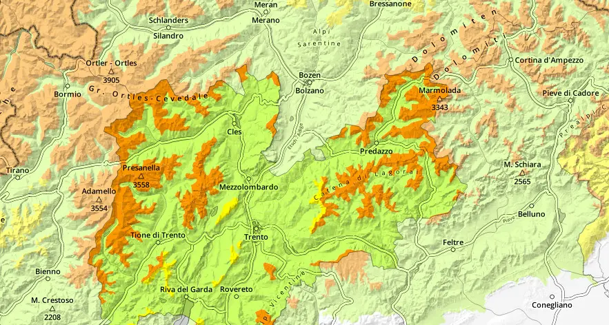 Attenzione in montagna: pericolo valanghe marcato
