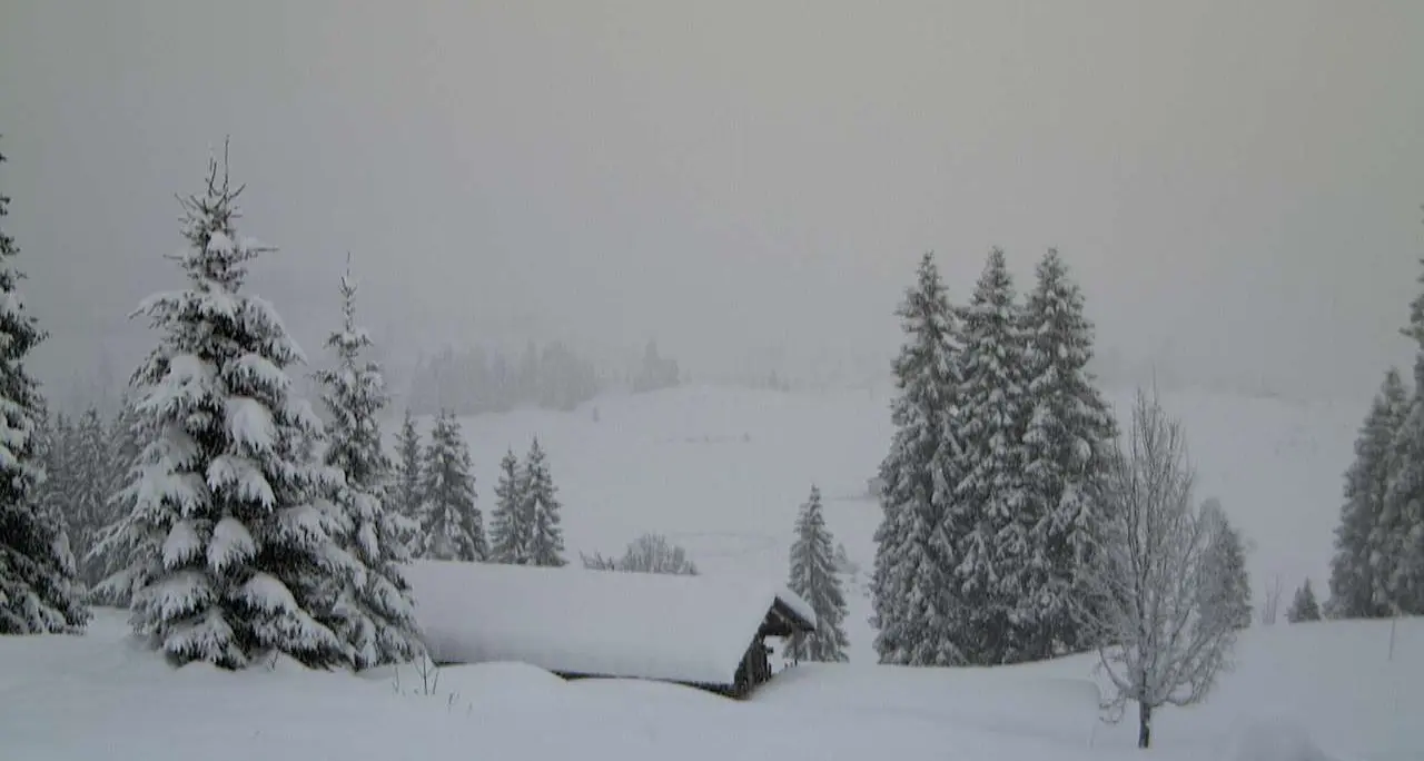 Nevicate diffuse in Trentino e dintorni, miglioramento nel weekend