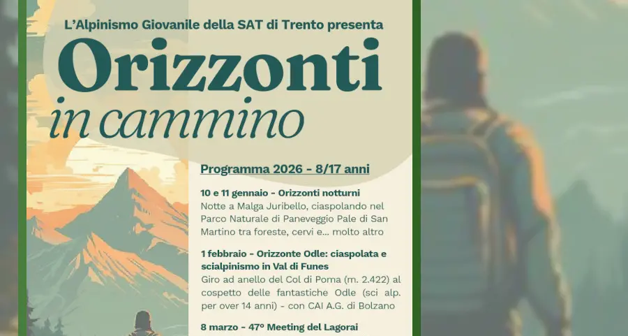 Bambini e ragazzi tra le cime con la Sat di Trento