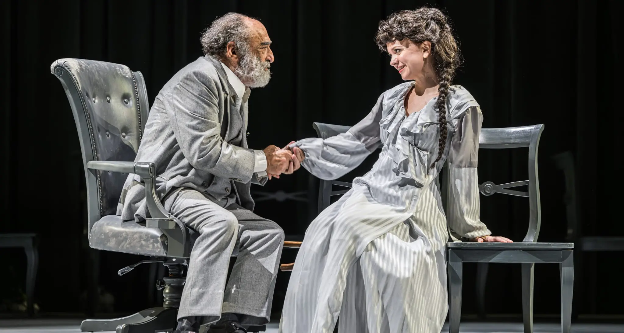 Alessandro Haber in scena al Sociale con “La coscienza di Zeno”