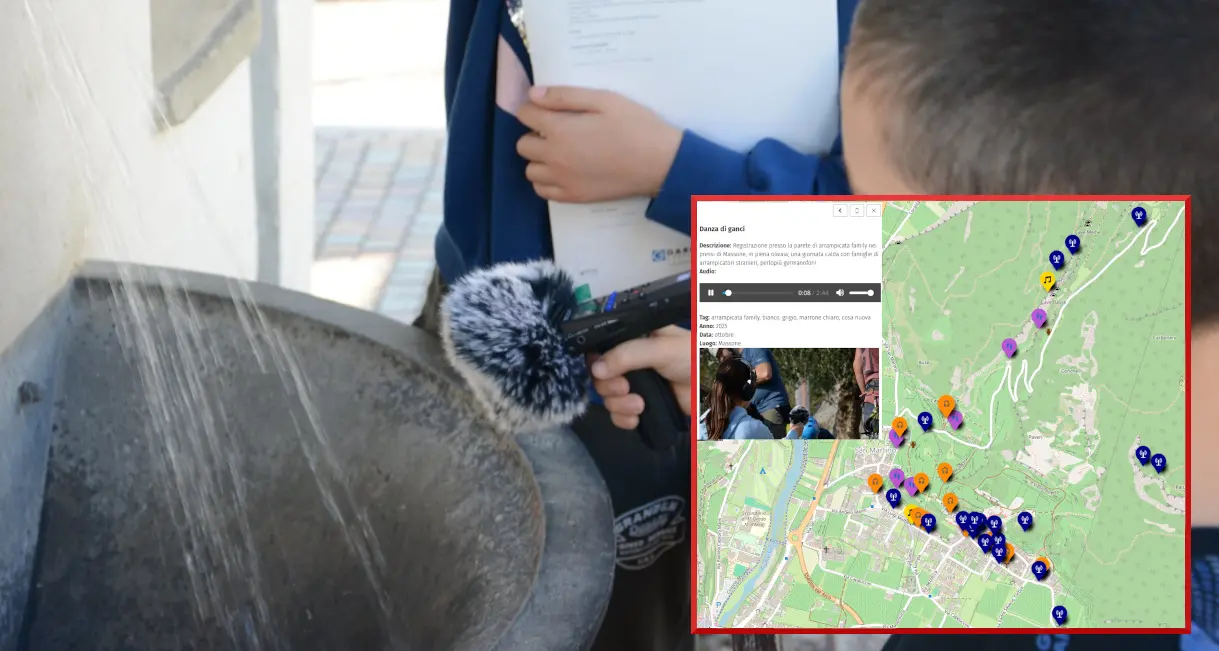 Arco, ascoltabili online i suoni del territorio registrati dai bambini