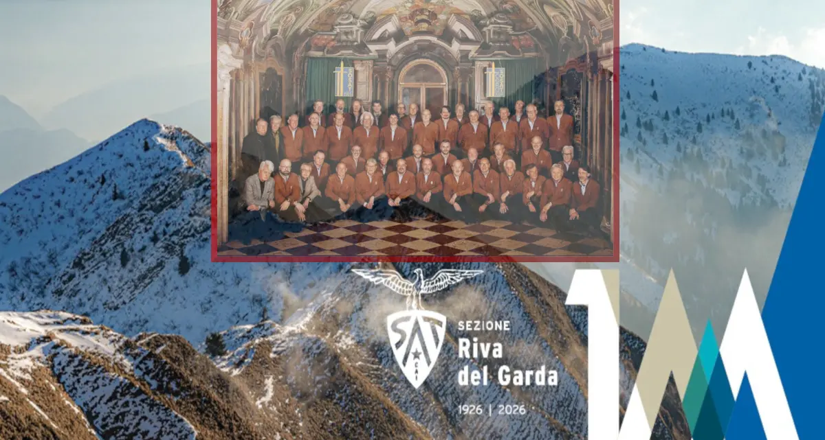 Gente che canta, gente che cammina: coro Sosat con la Sat a Riva del Garda