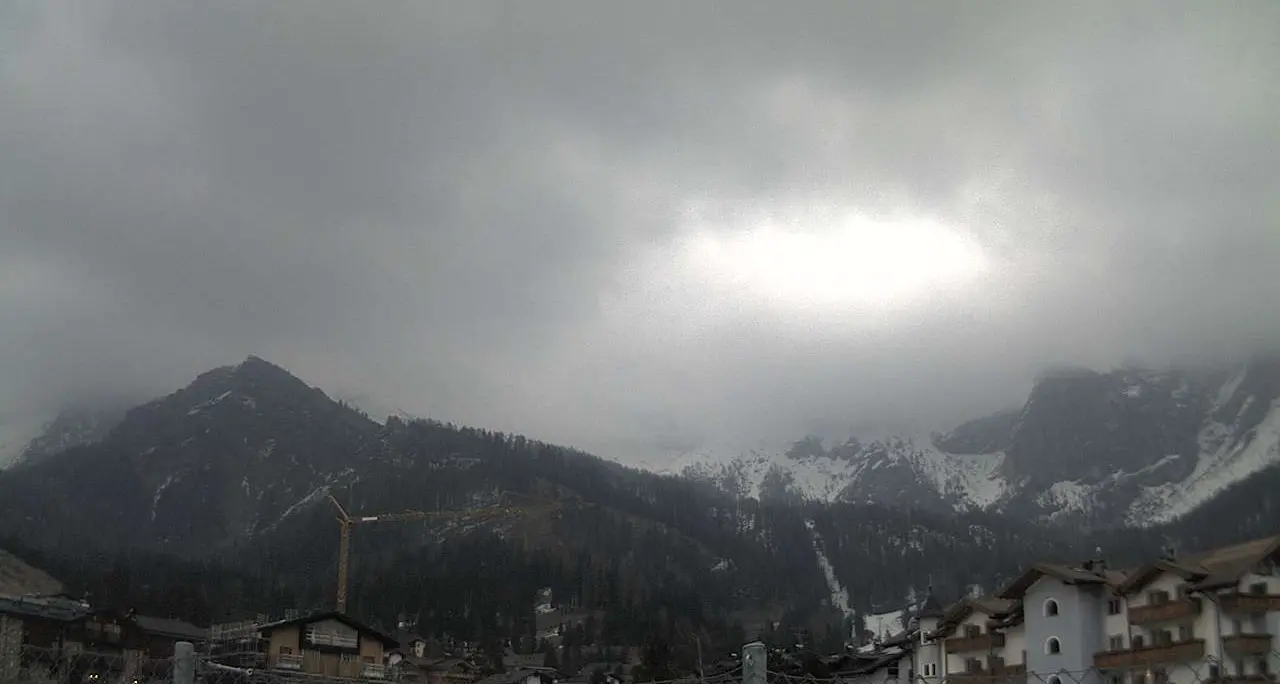 Nuova perturbazione: piogge intense, neve e vento forte