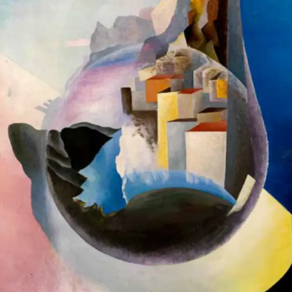 La mostra «Aereopittura», il sogno del volo di Gianni Caproni
