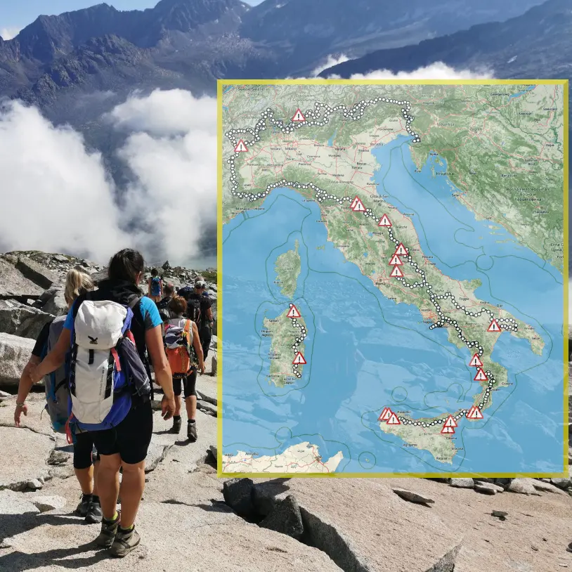 La ricerca delle suggestioni montane sul Sentiero Italia Cai