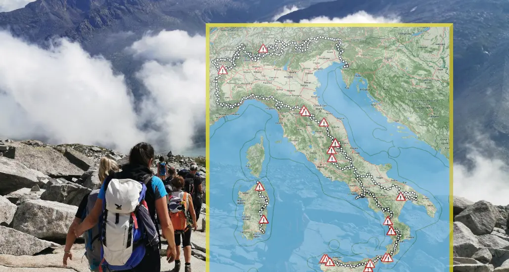 La ricerca delle suggestioni montane sul Sentiero Italia Cai