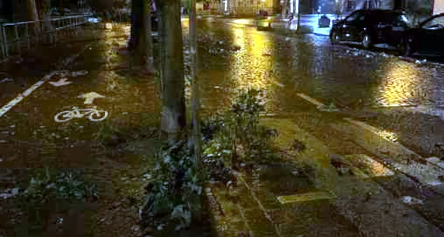 Trento: serata segnata da vento, grandine e forte pioggia