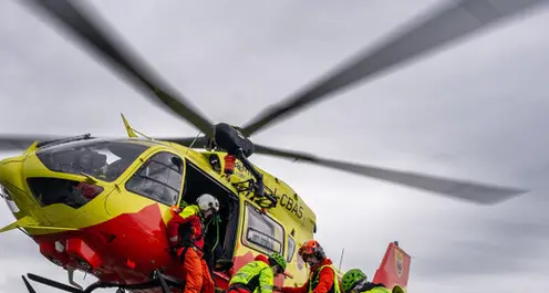 Cima Brenta, scivola da primo di cordata: recuperato con l'elicottero