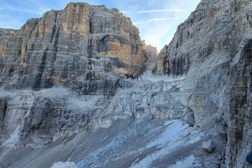 Brenta, chiusa una settimana la via ferrata dell’Ideale