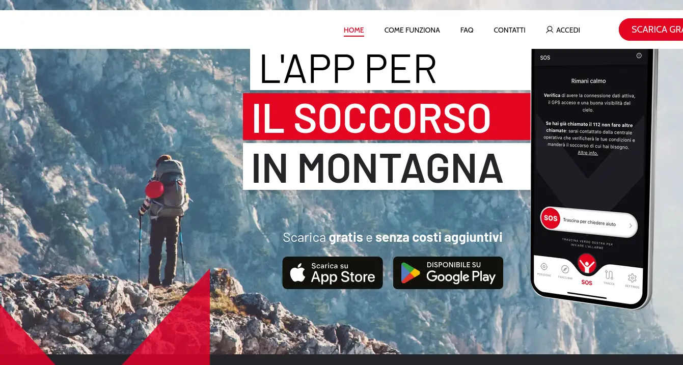 Sicurezza in montagna: ecco perché serve GeoResQ, la app del Soccorso alpino