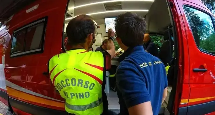 Intervento sul ghiacciaio della Presanella: soccorsa una cordata di quattro persone