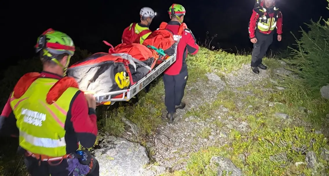 Tubre, fulmine sul Piz Starlex: escursionista trovato morto