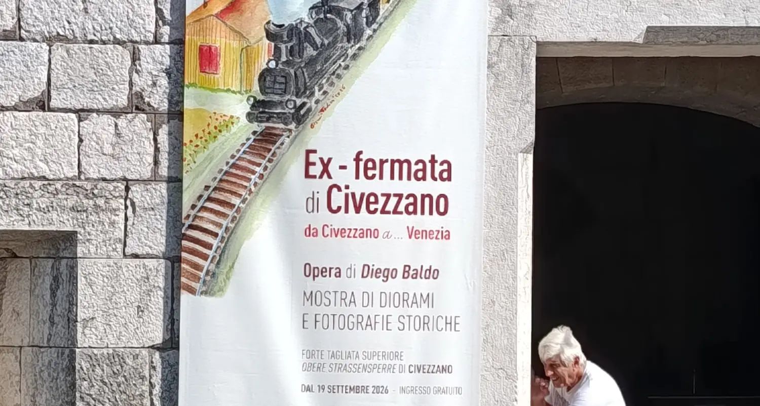 Civezzano, nel diorama di Diego Baldo torna a vivere la storica fermata ferroviaria