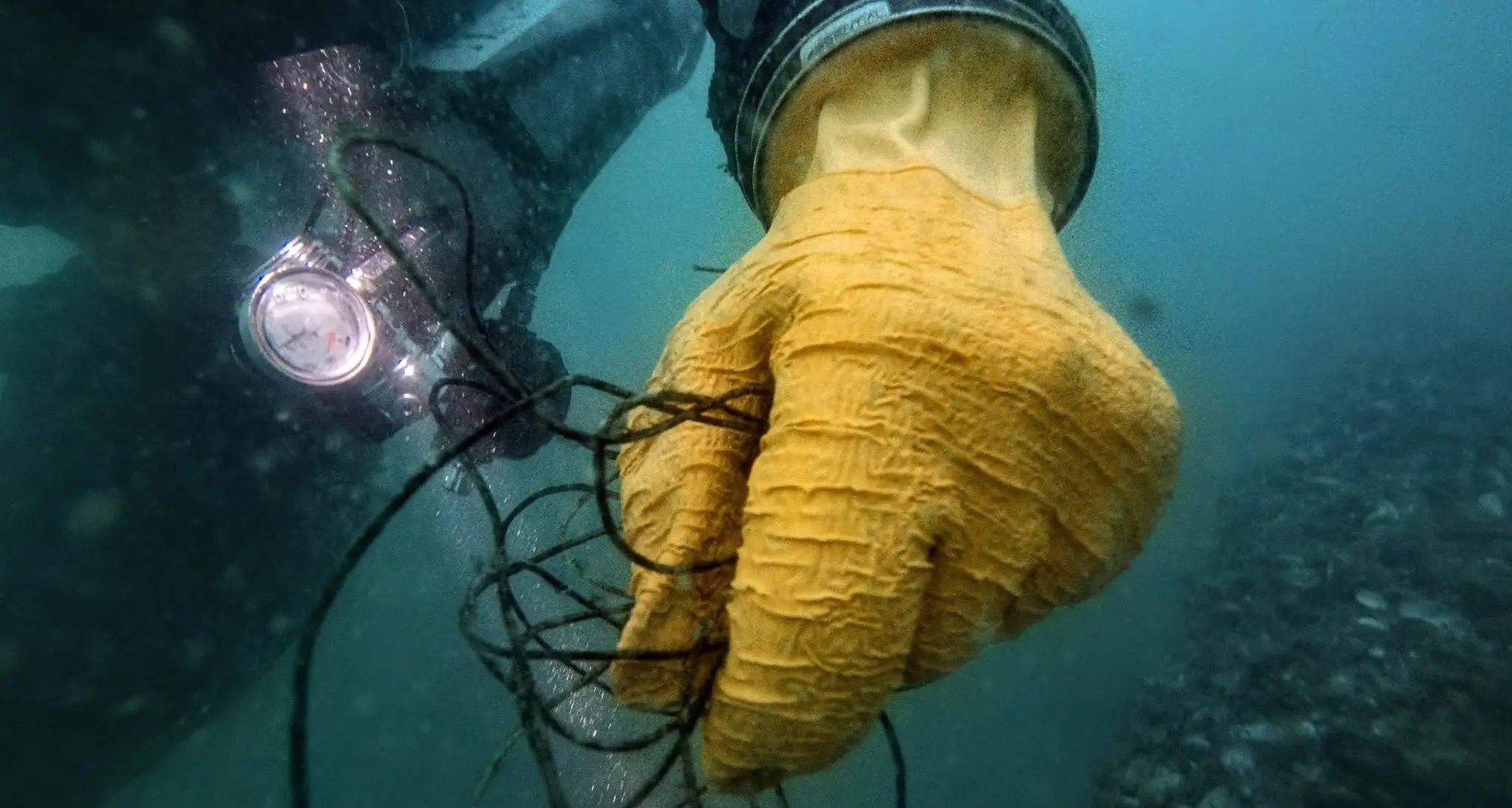 Benaco Guardians: i subacquei recuperano grandi quantità di materiale abbandonato