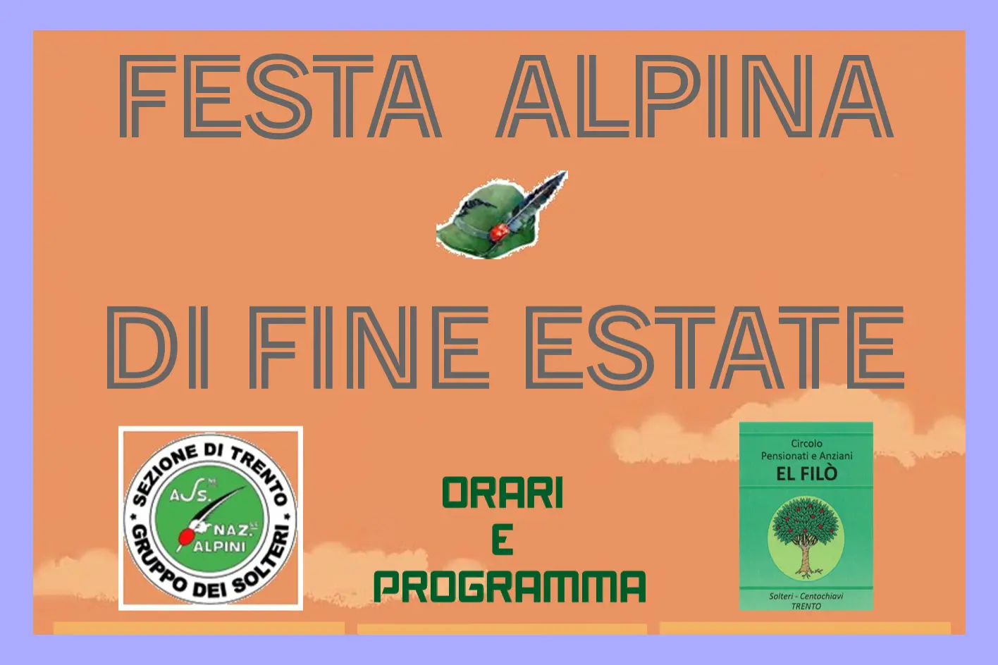 Al rione dei Solteri la Festa alpina di fine estate