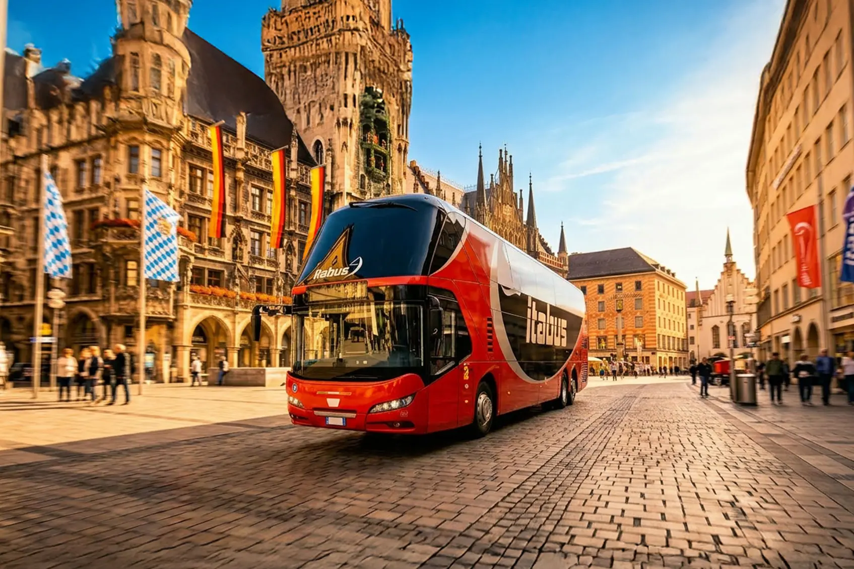 Itabus, nuove corse fra Napoli e Monaco con fermate in Trentino