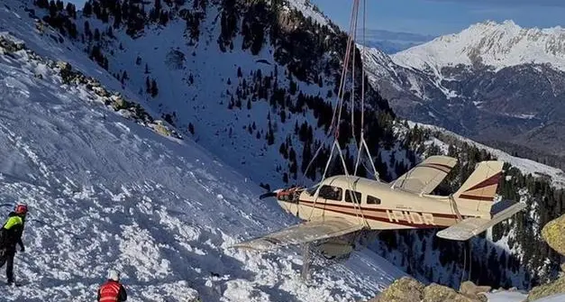 Per il Piper precipitato sul Lagorai nessuna anomalia: è stato un errore umano