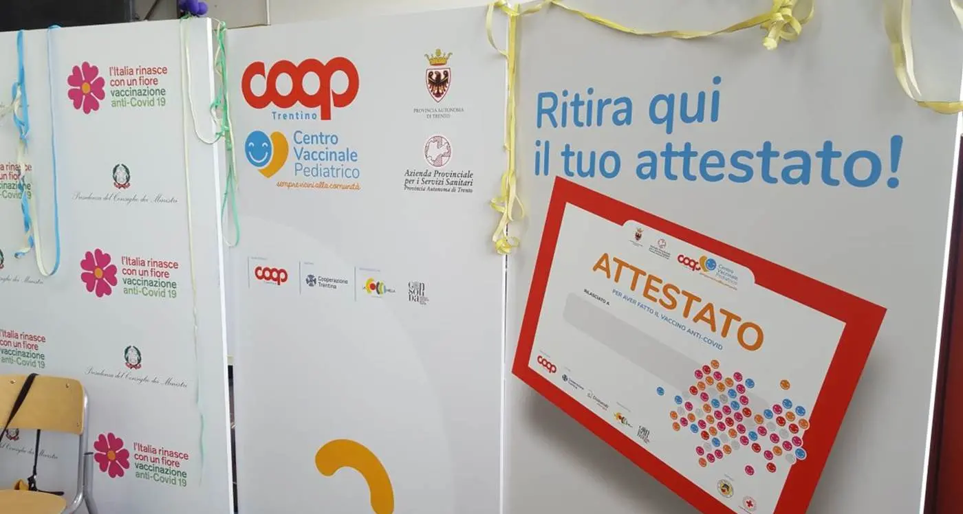 A Lavis il centro vaccini per bambini targato Coop: con buono per il Superstore