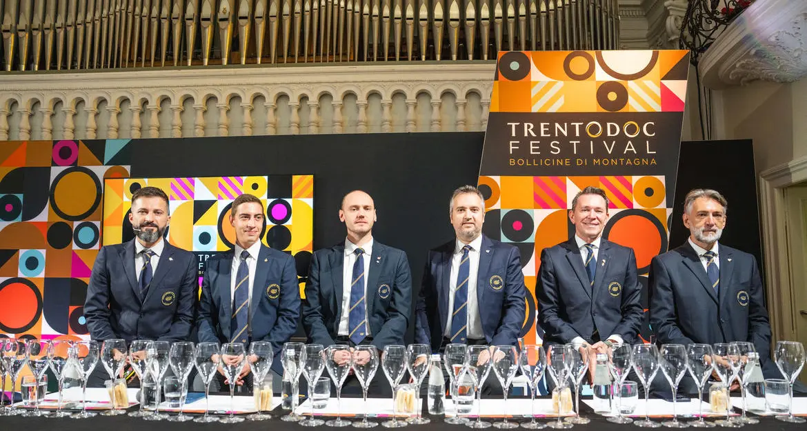 Nove tra i migliori sommelier d’Italia ed esperti mondiali per il Trentodoc Festival