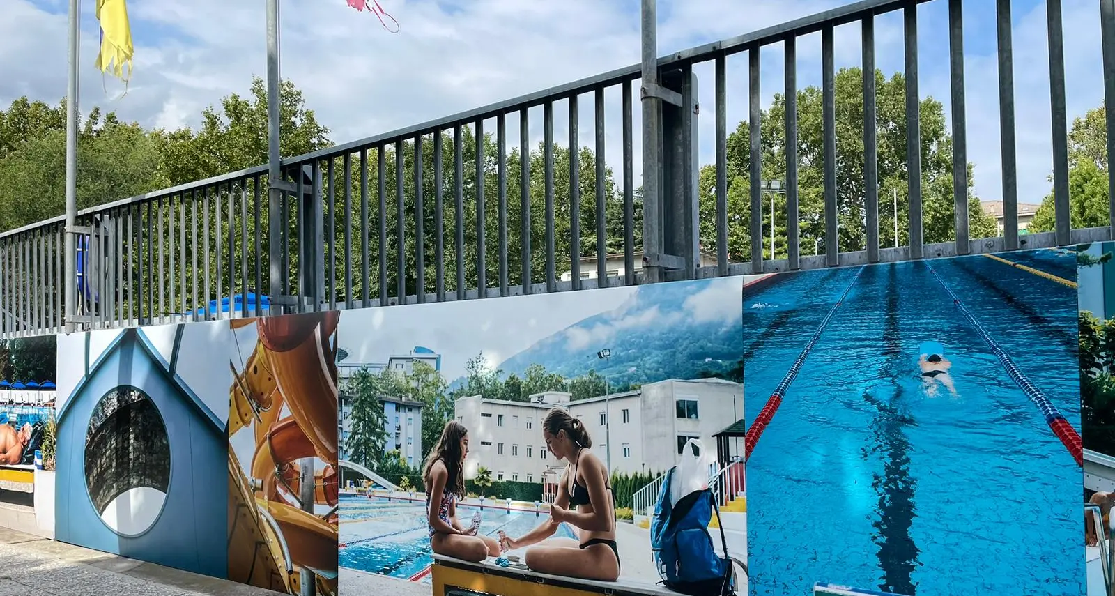 Manazzon, maxifoto per la chiusura. Nuotatori “trasferiti” a Trento Nord e Madonna Bianca: ecco gli orari