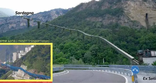 Tav, il presidente a Coppola: «Discarica chiusa. Faremo un nastro trasportatore ad alta capacità»