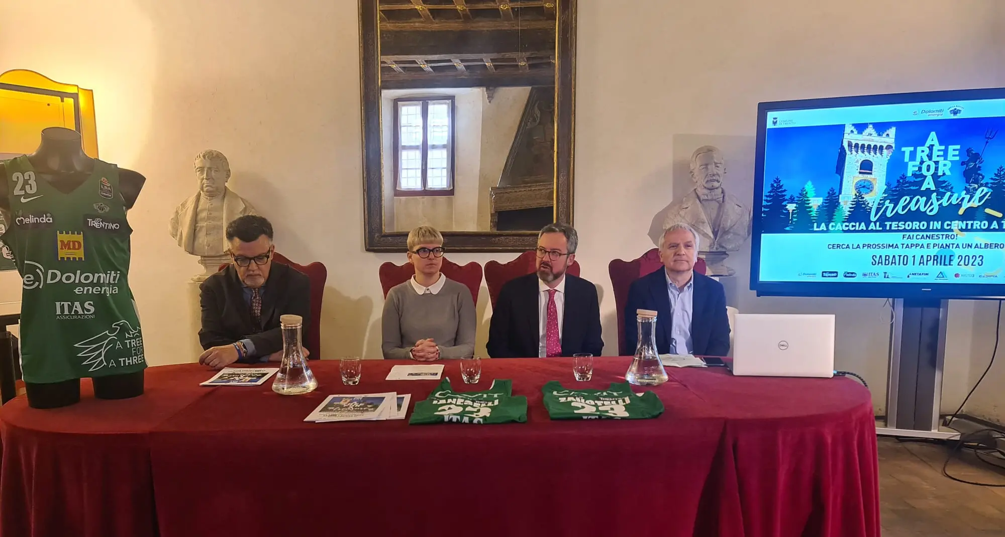 Con “A Tree for a Treasure” l’Aquila Basket fa rinascere il bosco