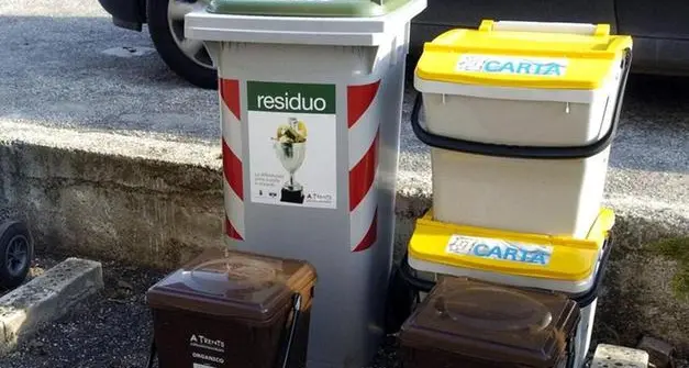 Raccolta differenziata, Trento per la prima volta sopra l’85 %