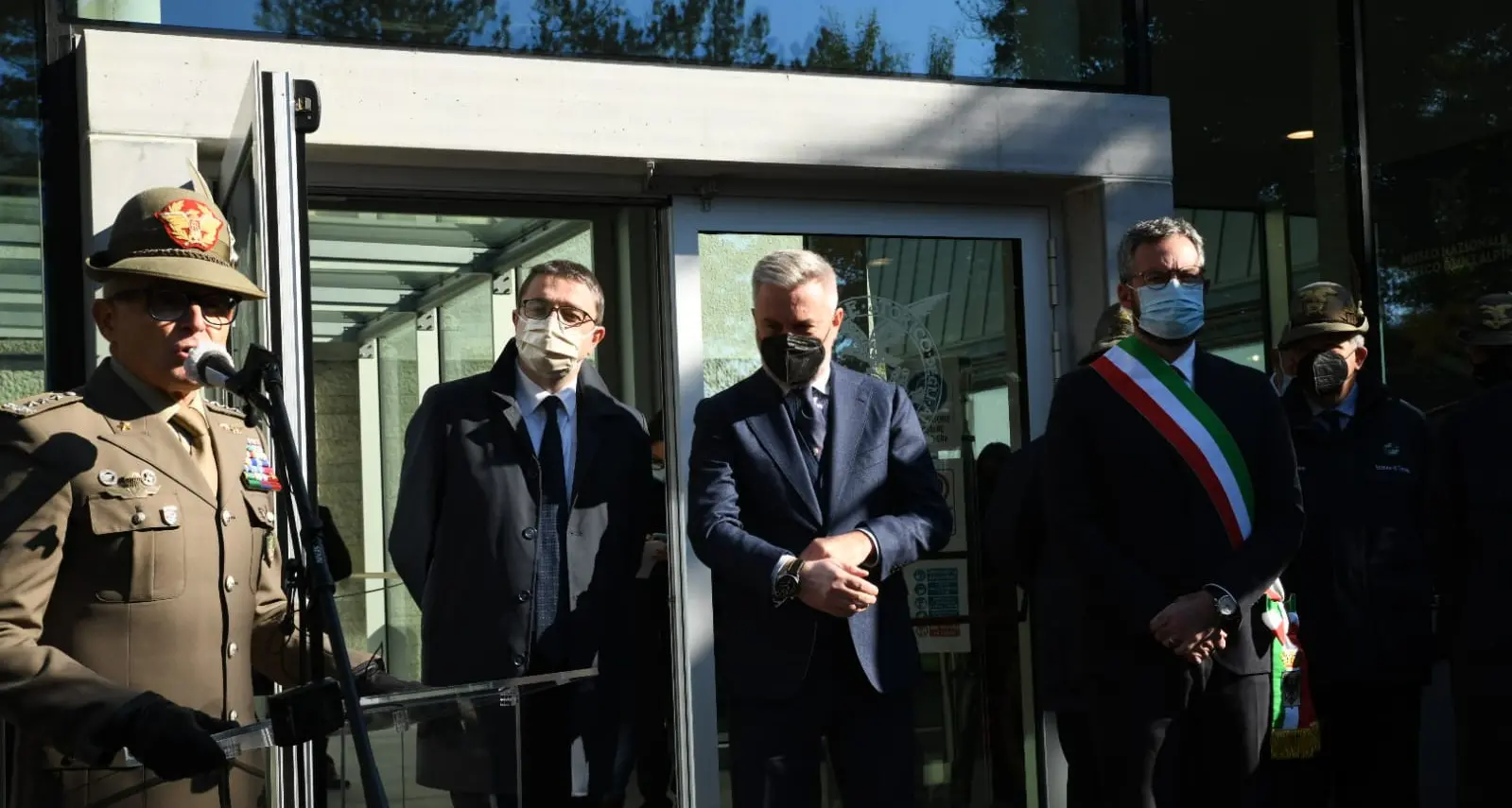 Museo degli alpini sul Doss Trento inaugurato dal ministro Guerini. Dal 4 novembre aprirà al pubblico
