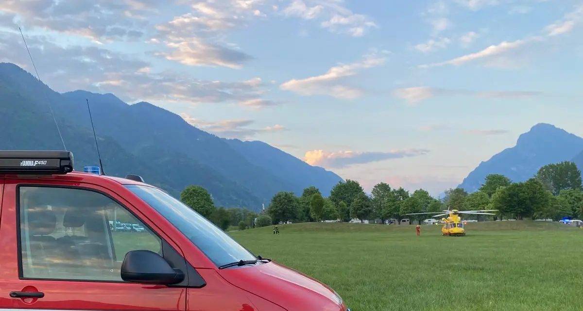 Incidente in parapendio in valle del Chiese, grave un 76enne