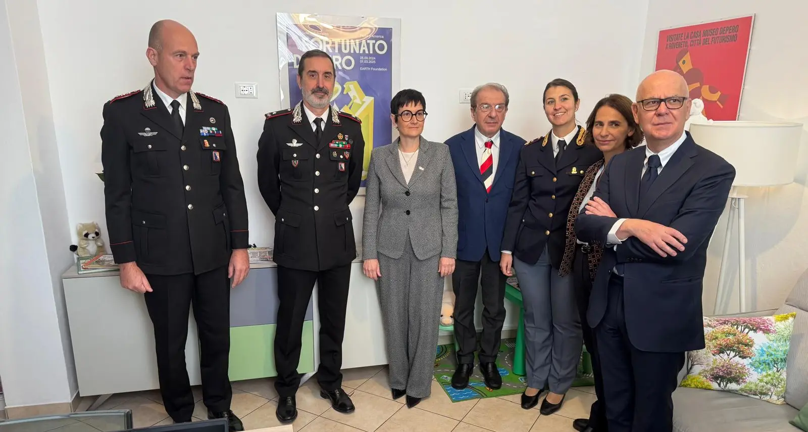 “Una stanza tutta per sè” nel Comando dei carabinieri di Trento dedicata alle donne e ai minori vittime di violenza