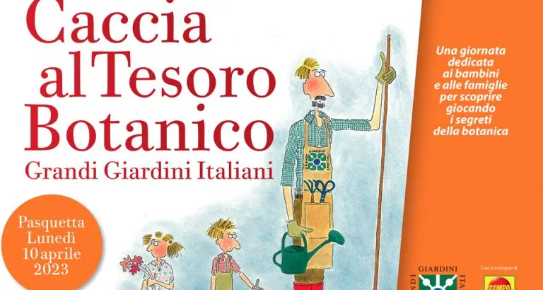 A Pasquetta caccia al tesoro botanico nel parco del Vittoriale