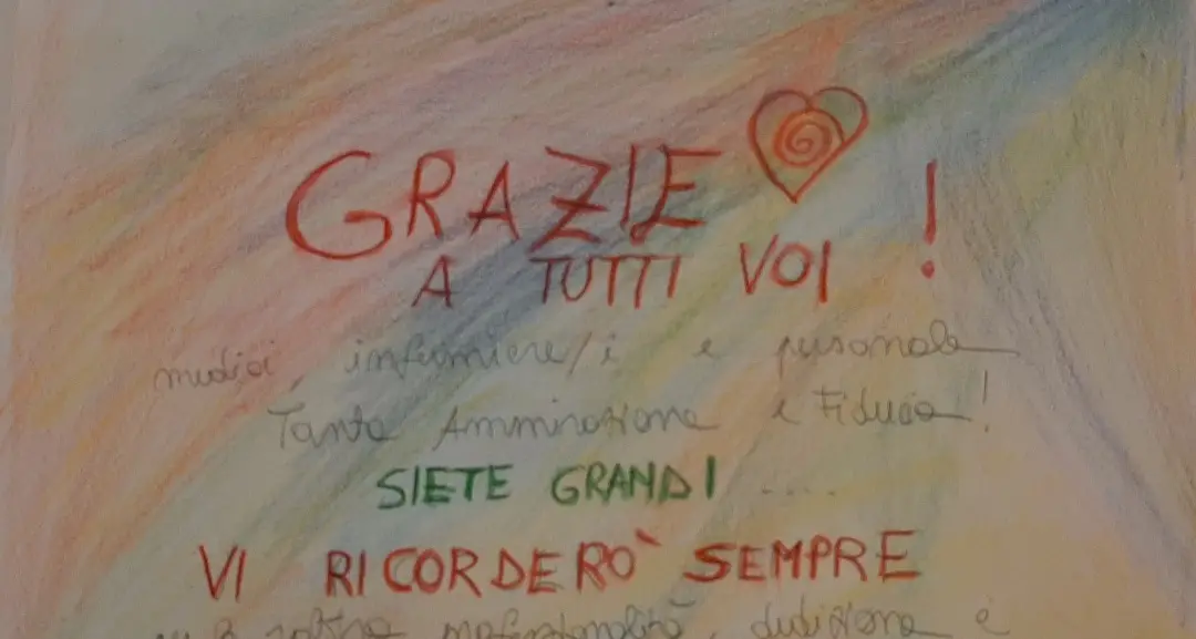 A due anni dal paziente 1 a Trento il “grazie” del personale di malattie infettive ai malati: «Ci avete sostenuto»