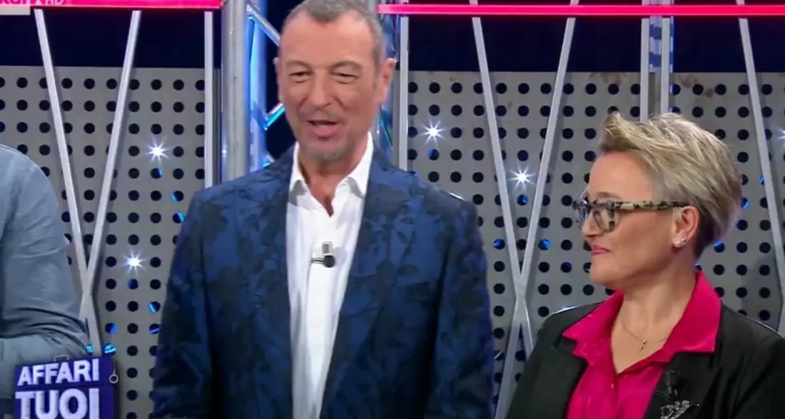 Carmela di Laives accetta 17.000 ad Affari Tuoi di Amadeus ma nel suo pacco ne aveva 100.000