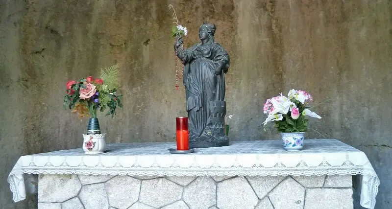 Lizzanella, vandali contro la cappella di Santa Barbara