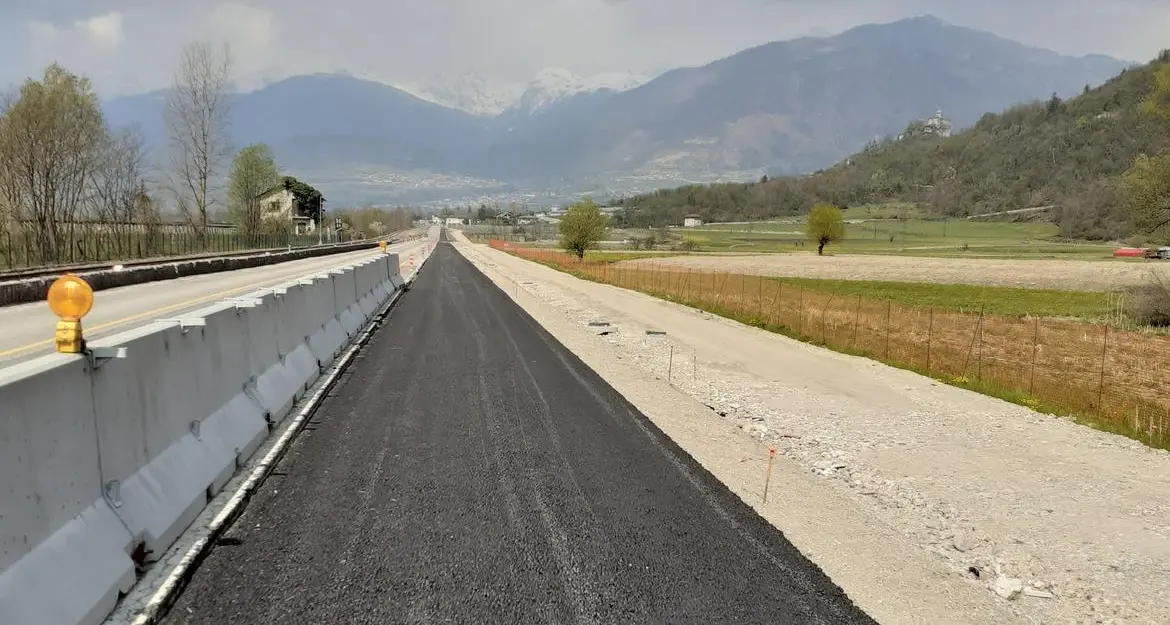 Lavori in corso sulla Valsugana, attenzione alla deviazione