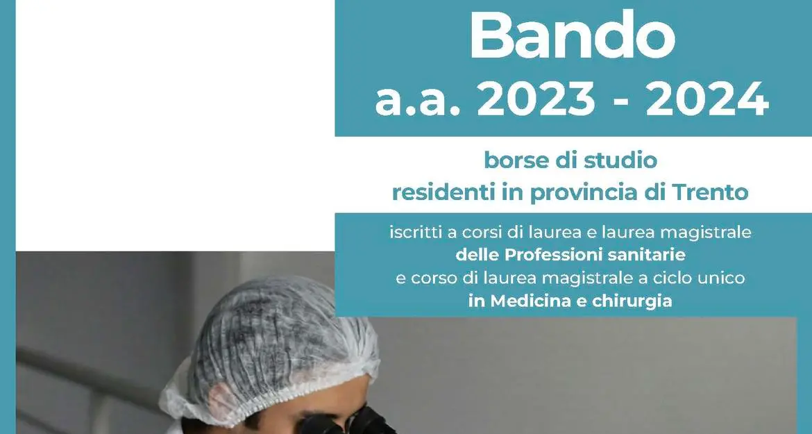Approvate le borse di studio per i corsi di studio in professioni sanitarie e medicina