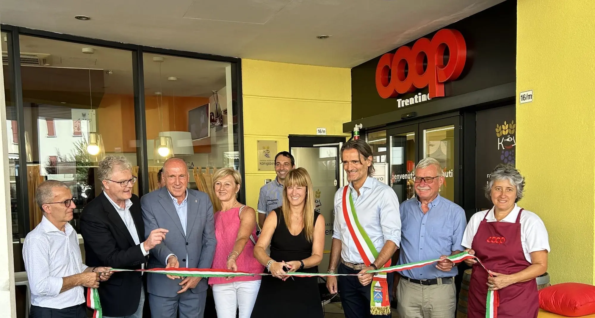 La Famiglia Cooperativa di Königsberg inaugura “CoopTrentino” a Mezzocorona
