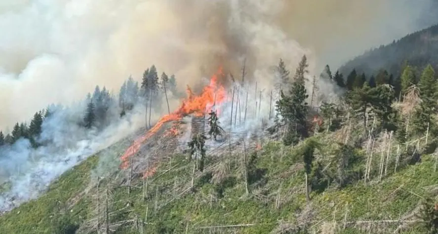 Panarotta, domato l’incendio. Riaperta anche malga Montagna Granda