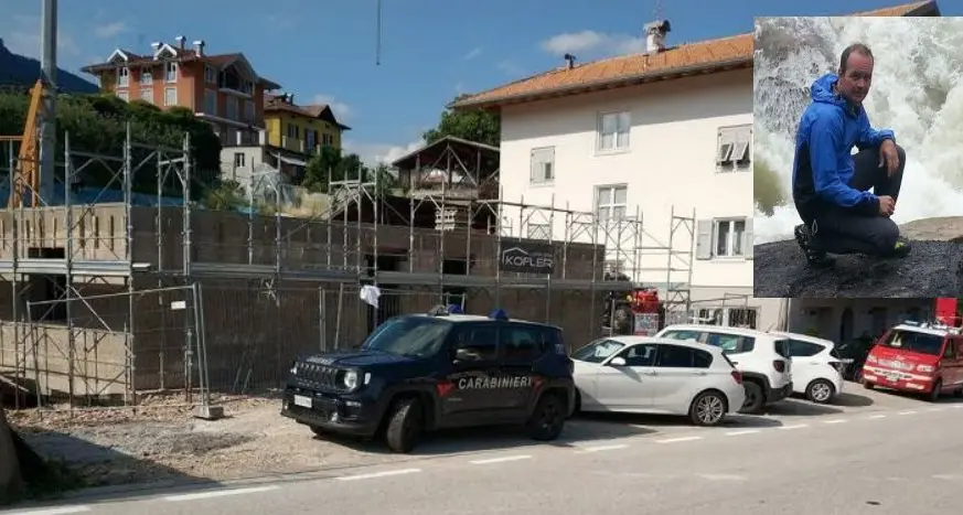Morto folgorato nel cantiere della sua casa, la vittima è Stefano Arnoldo di Cles