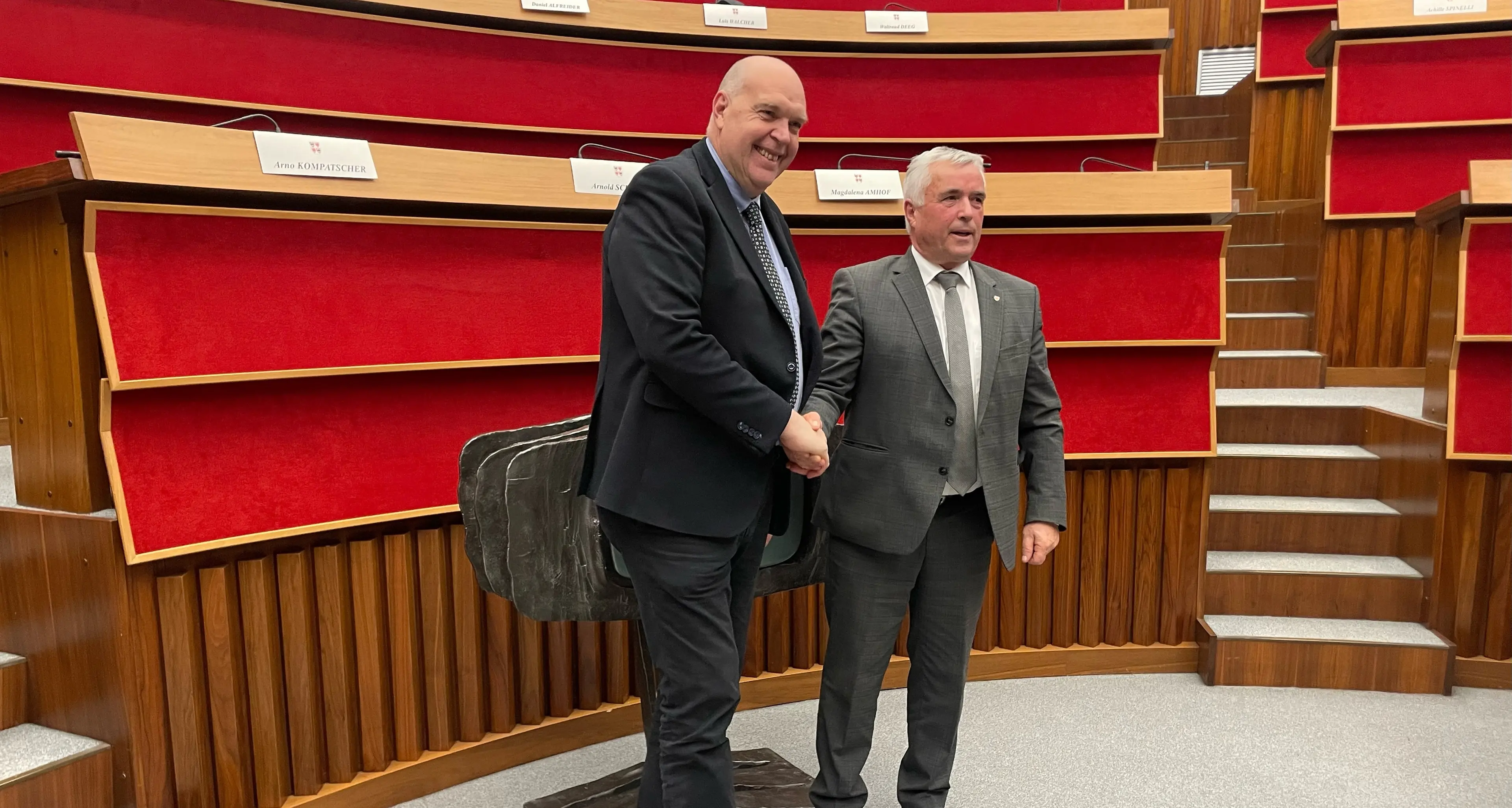 Roberto Paccher presidente del Consiglio regionale: “Sarò garante di tutti”