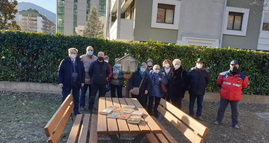 Al parco di Centochiavi la casetta per la seconda vita dei libri