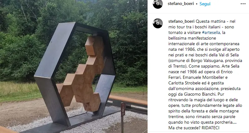 L’archistar Boeri contro la “nuova” Arte Sella: «Senza parole di fronte a una porcheria»